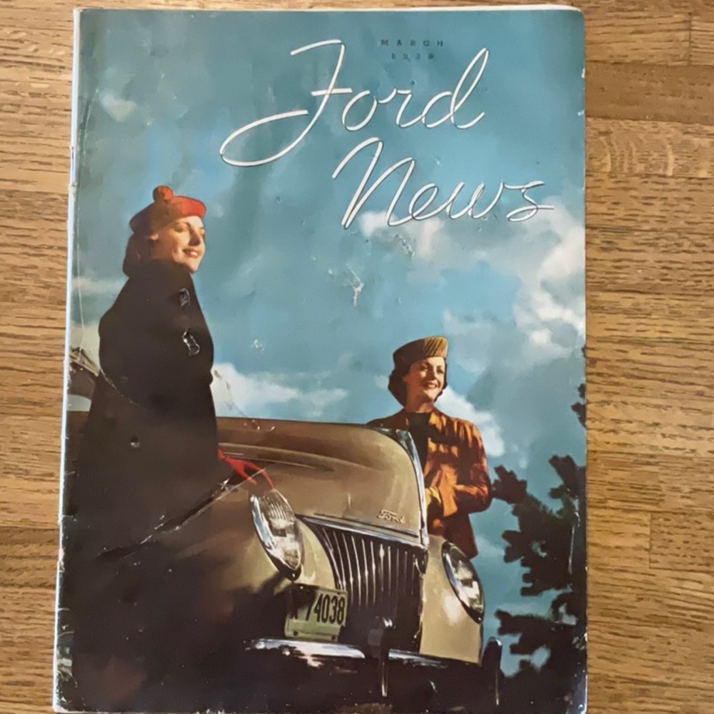 March 1939 Ford News Magazine